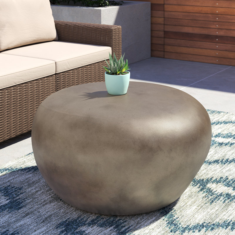 Table basse Allene, Gris béton