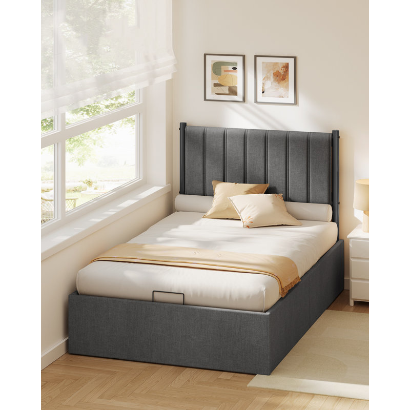 Metal Storage Bed
