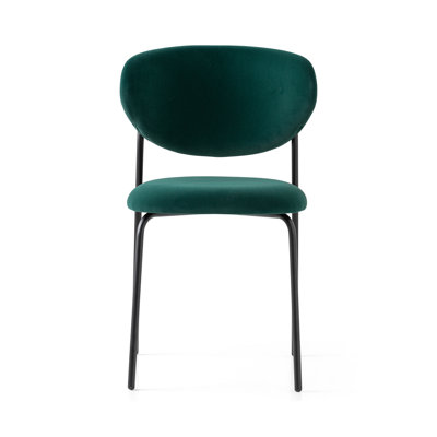 Cozy Upholstered Chair with Metal Frame