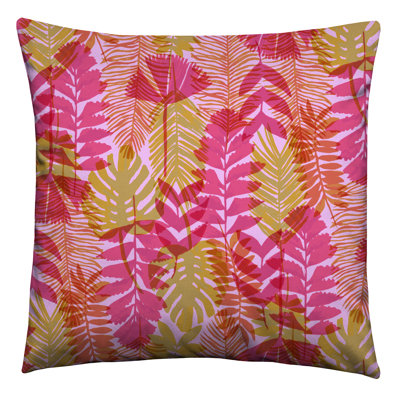 Chalk Floral Square Cushion