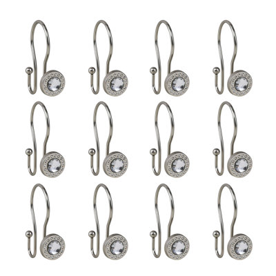 Zinc Shower Curtain Hook