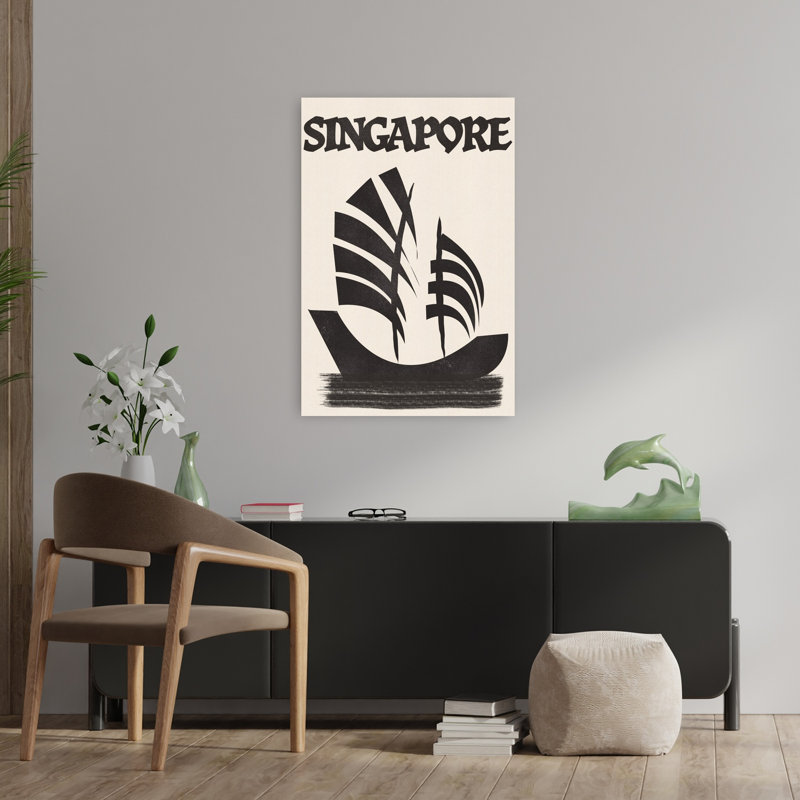 «Junk singapour», art traditionnel de la ville de l'océan