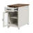 Analiesa 23.5'' Tall End Table with Charging Station and Storage, Farmhouse Nightstand for Living Room and Bedroom-1594211244