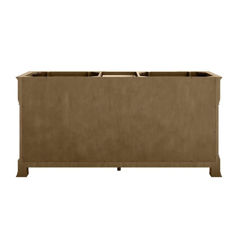 Brookfield 72'' W Double Vanity, Pecan, Tajnar Eclos