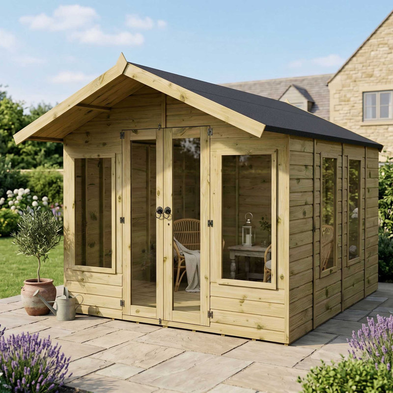 Mercia 10 x 8ft Premium Sussex Summerhouse