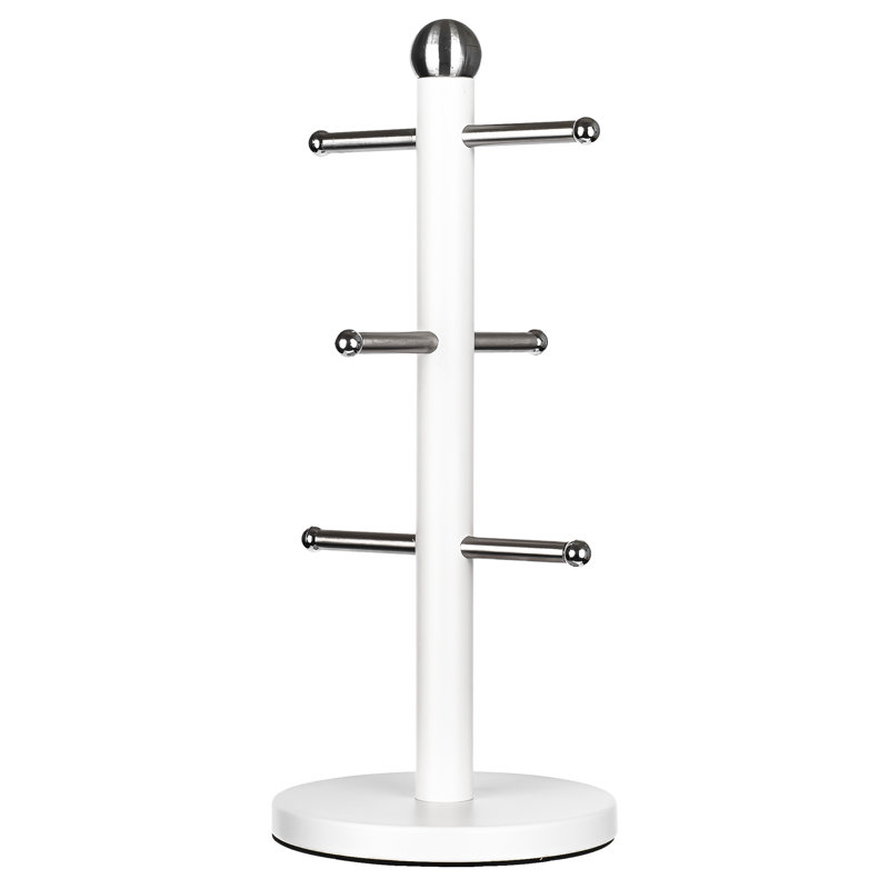 Stainless Steel Countertop Dish Rack, Matt White