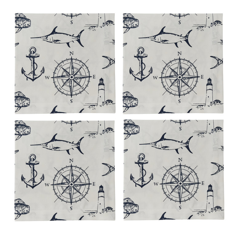 Annalis 100% Cotton No Pattern Rectangle Napkin, White