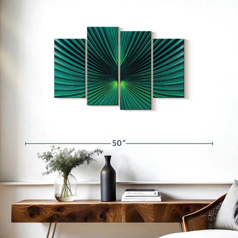 Harnek Palm Leaf Texture, 22" H x 36" W