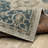 Crawford Dark Blue/Gray Indoor/Outdoor Rug-870363593