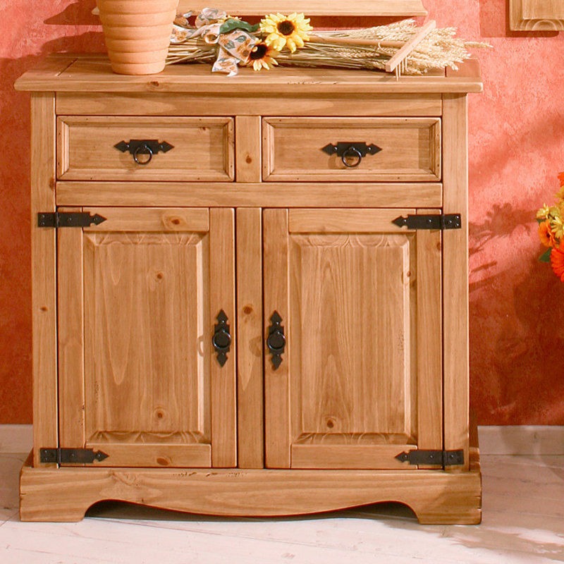Dawna 83.5cm Sideboard, Antique brown