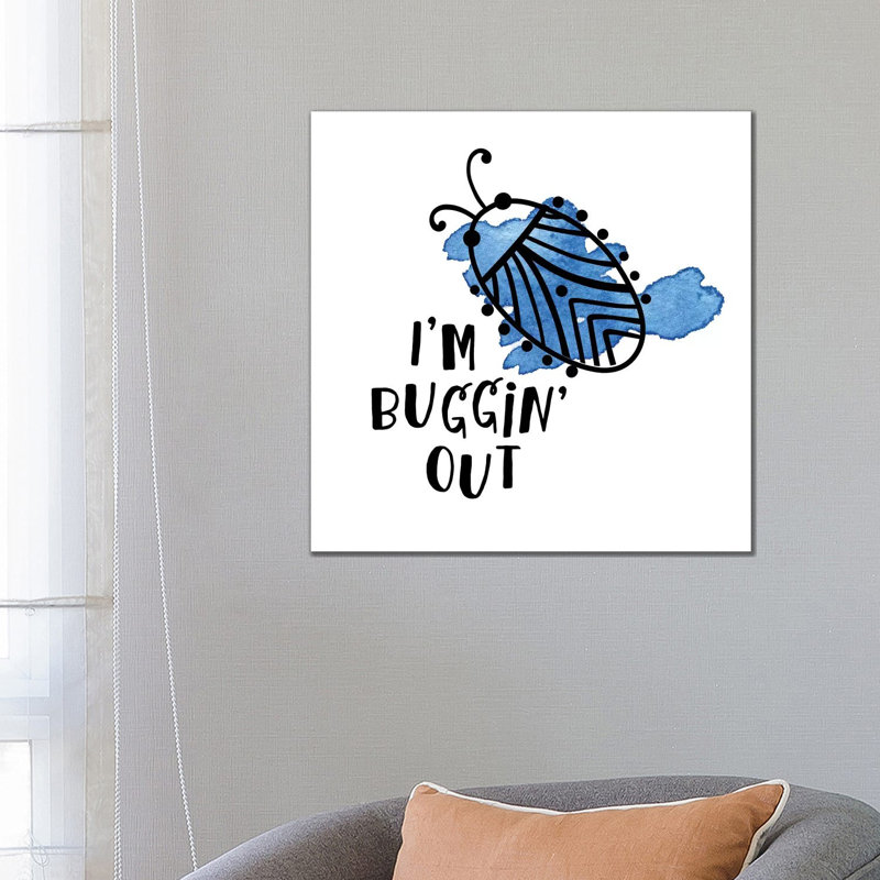 Buggin' Out II by Noonday Design - Wrapped Canvas Gallery-Wrapped Canvas Giclée, 66.04 cm H x 66.04 cm W x 1.91 cm D