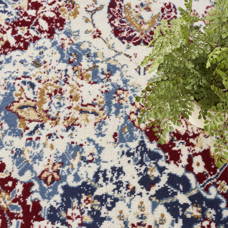 Martese Oriental Indoor Rug, Round 4'