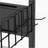 4-Tier Glass Display Shelf With RGB Lights, LED Lighted Curio Cabinet, Adjustable Storage And Hooks For Versatile Use