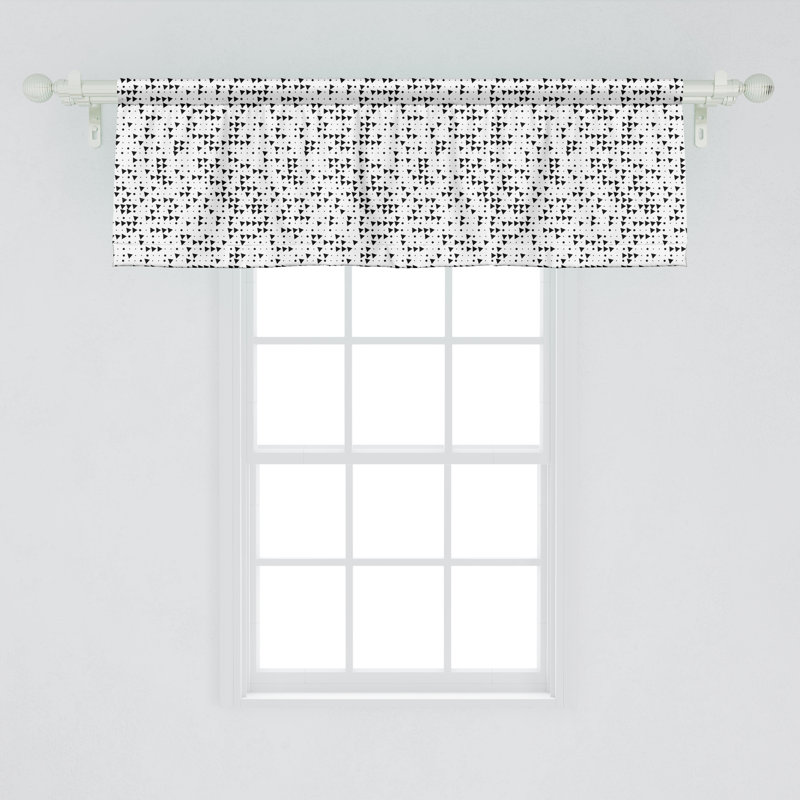 Cantonnière Ambesonne Minimalist, L 54 po x L 12 po