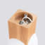Solis Solid Wood Flush Mount