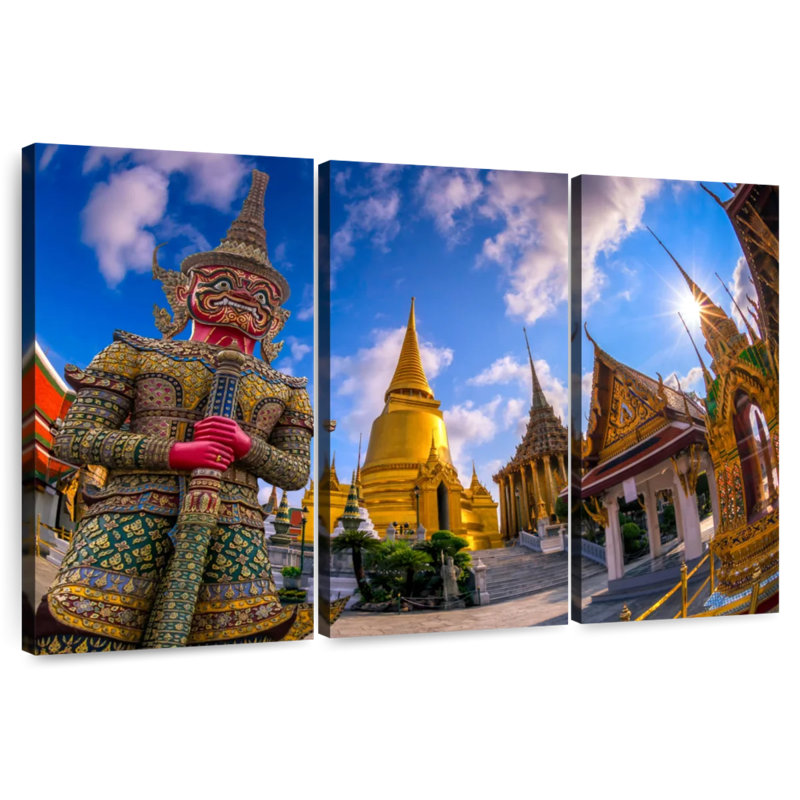 Adella Wat Phra Kaew, H 36 po x l 57 po