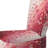 Crimson Reverie - Upholstered Contemporary Side Chair, Abstract Landscape Accent Chair