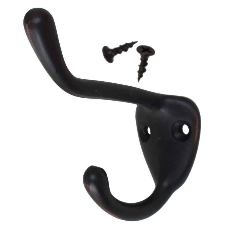 Metal Wall Hook, Oil Rubbed Bronze