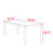 Modern simple solid wood dining table-109080592
