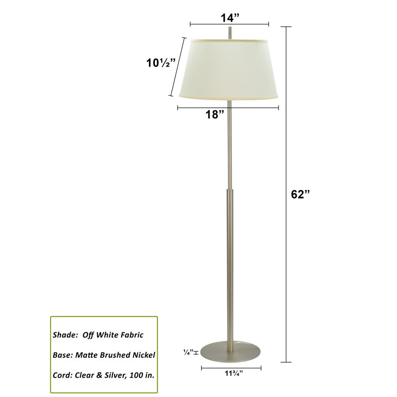 Lampe sur pied 62 po