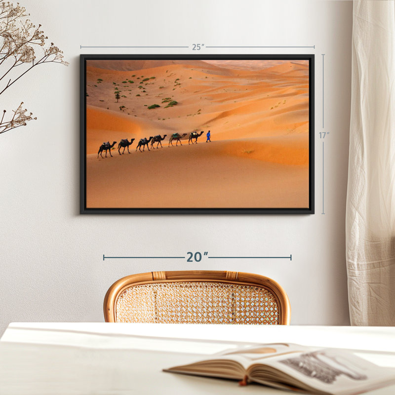 «Sahara Desert», reproduction sur toile, H 17 po x l 25 po