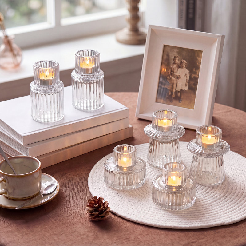 Set of 6 Candle Holders