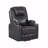 Leather Aire Upholstered With Recliner Function With Power Lift Function And With Massage Function