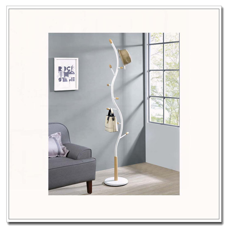 Portemanteau en métal, Blanc