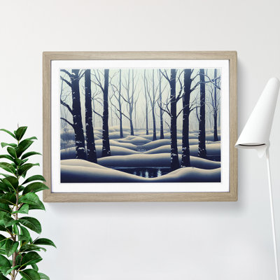 XH1022-10200X Winter Forest Vol.7 - Single Picture Frame Painting