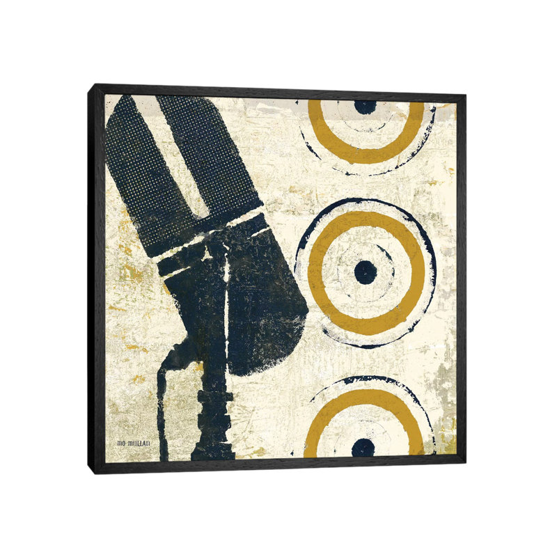 High Fidelity Square II by Michael Mullan - Print on Canvas, Black Framed, 66.04 cm H x 66.04 cm W
