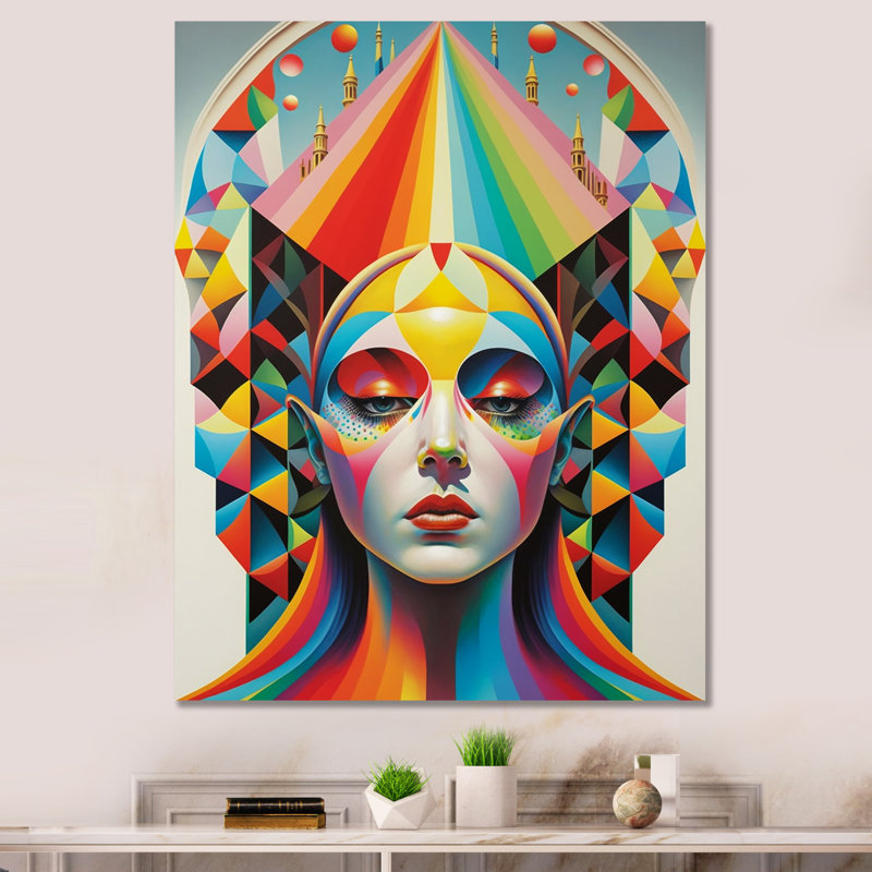 "Toile abstraite", "TOSHIMI", impression sur toile, H 20 po x l 12 po x P 1 po, Toile tendue