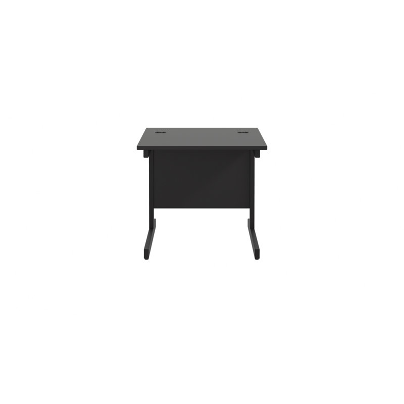 Bouton Metal Base Desk Shell, 73cm H x 80cm W x 80cm D