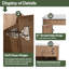 Meuble-lavabo simple 24 po avec plateau en pierre reconstituée 24 po