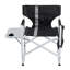 Chaise d'extérieur pliante rembourrée 2 pièces avec table d'appoint et poches de rangement (y compris la chaise)-918153094
