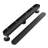 FINE FIXTURES 32-Inch Linear Shower Drain, Tile Insert & Grate 2-in-1 Design, Rounded Edge, 10-Gauge Stainless Steel, Center Outlet, Hair Strainer Included-126703192