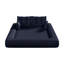 Lit pour chien humain, canapé-lit paresseux, canapé-lit pliable multifonctionnel 78,7 po, canapé-lit rembourré en mousse 3-en-1 pour salon, lit d'invité, salle de jeux-1257346406