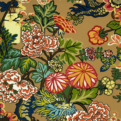 Chiang Mai Dragon Fabric