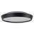 20-in Black Dimmable LED Flush Mount-29988827