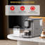 Machine à espresso automatique avec moulin intégré et mousseur à lait, cafetière à touche unique pour la maison et le bureau