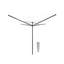 Brabantia 50m Topspinner Rotary Clothes Line with Ground Spike-55989399