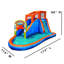 Piscine gonflable d'extérieur Banzai Plummet Falls Adventure Kids