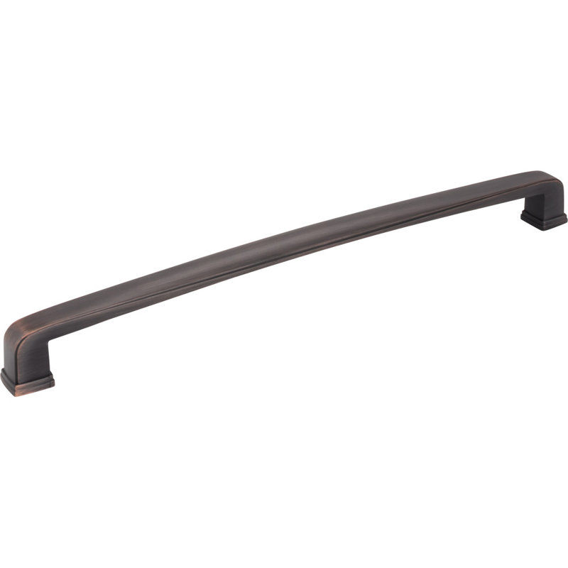 Milan I Bar Pull, Brushed Oil Rubbed Bronze, 12"