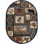 Tapis brun et beige de style Sud-Ouest-43363452