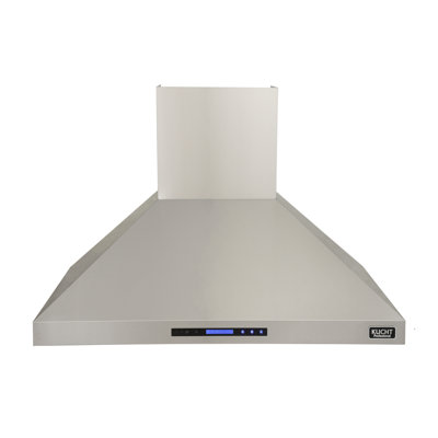KUCHT Professional 48 in. Wall Mounted Range Hood 1200CFM in Stainless Steel