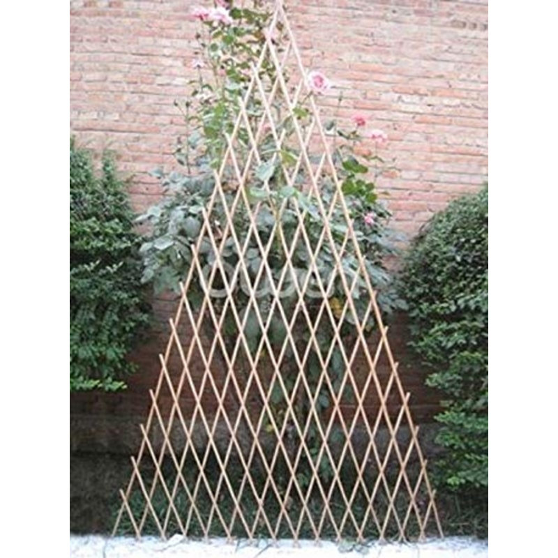 Treillis en bois de saule, Brun clair, H 60 po x l 24 po x P 1 po