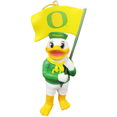 NCAA 3.75" University of Oregon Mascot Ornament