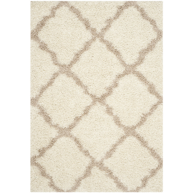 Darroch Sgd-Dallas Geometric Performance Shag Rug, Rectangle 6 pi x 9 pi