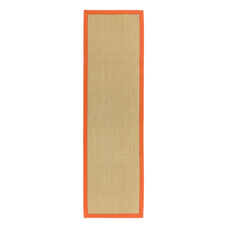 Keighley Sisal Beige/Orange Rug