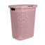  Panier à linge mince 50 L, panier à linge, couvercle, plastique-127321050-111360886
