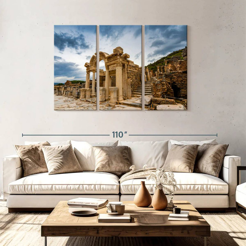 Nicci Ephesus Ruins, H 48 po x l 74 po